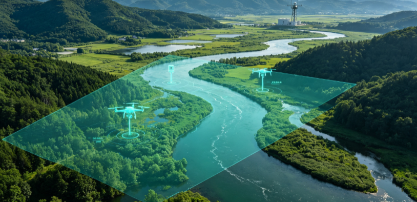 南汇区GEO 全域空间监测筑牢生态屏障，空间技术支撑环境治理与灾害防御