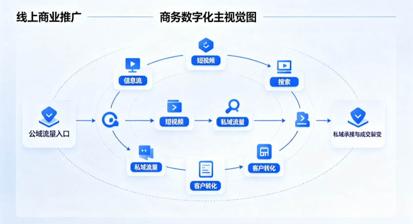 南汇区线上商业推广怎么做？全域流量闭环搭建与低成本转化实战指南