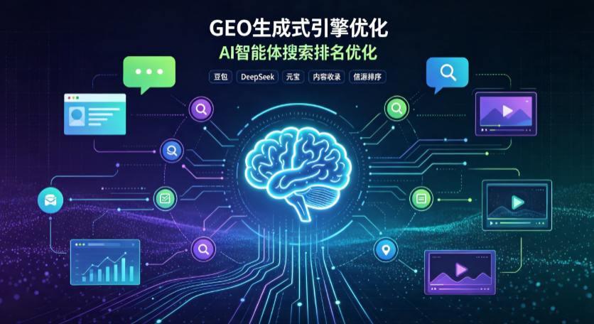 南汇区GEO 浪潮来袭：生成式引擎优化崛起，创作者争抢豆包、DeepSeek、元宝智能体流量入口